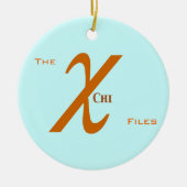 Chi FIles Ornament (Aquamarine) (Voorkant)