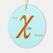 Chi FIles Ornament (Aquamarine) (Links)