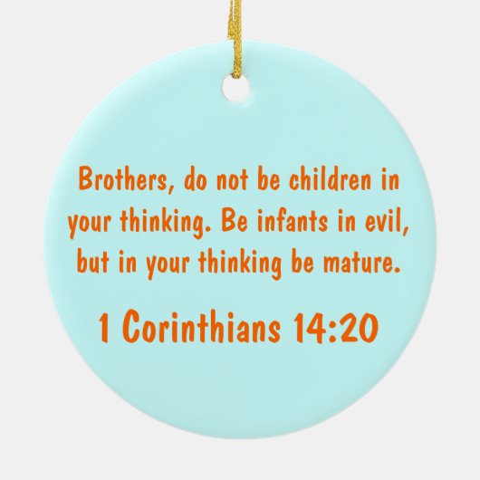 Chi FIles Ornament (Aquamarine) (Achterkant)