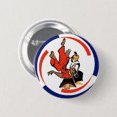 Chi in Aikido Ronde Button 5,7 Cm (Voorkant /achterkant)