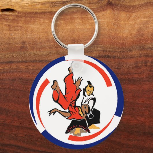 Chi in Aikido Sleutelhanger (Voorkant)