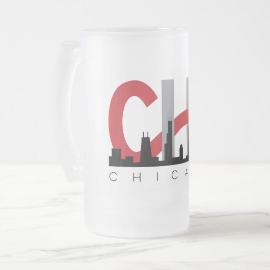 CHI Matglazen Bierpul Matglas Bierpul (Voorkant links)