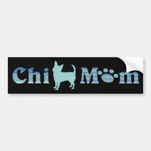 Chi Mom Chihuahua Moeder Bumpersticker