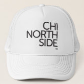 CHI NORTH SIDE Bold Star Trucker Hat Trucker Pet (Voorkant)