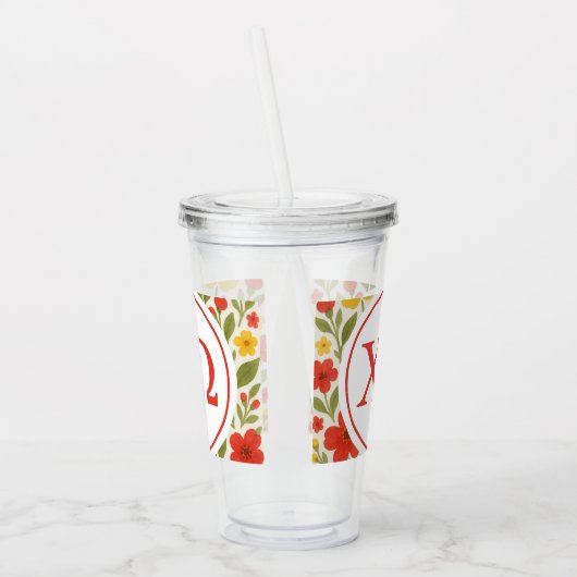 Chi Omega Acryl Drinkbeker (Links)