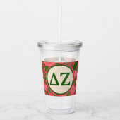 Chi Omega Acryl Drinkbeker (Voorkant)