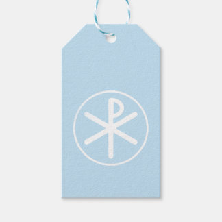 Chi-rho Baptism Cadeaulabel