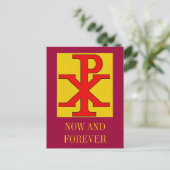 CHI-RHO BRIEFKAART (Staand voorkant)