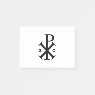Chi Rho Christelijk symbool Post-it® Notes