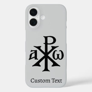 Chi Rho Christogram iPhone 16 Hoesje