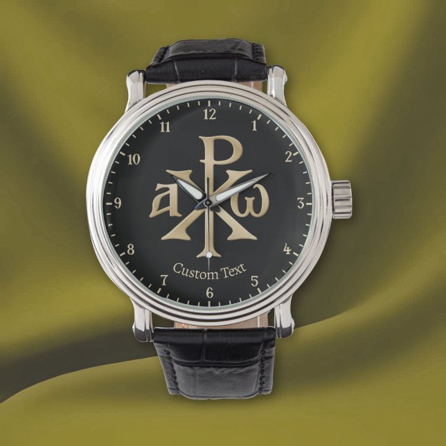 Chi Rho Christogram Horloge (Creator heeft geüpload)