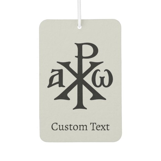 Chi Rho Christogram Luchtverfrisser (Voorkant)
