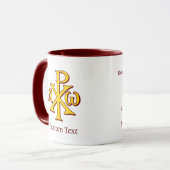 Chi Rho Christogram Mok (Voorkant links)