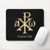 Chi Rho Christogram Muismat (Met muis)