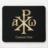 Chi Rho Christogram Muismat (Voorkant)