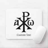 Chi Rho Christogram Muismat (Met muis)