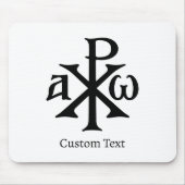 Chi Rho Christogram Muismat (Voorkant)