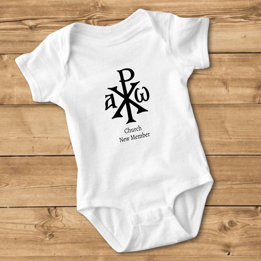 Chi Rho Christogram Romper
