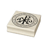 Chi Rho Christogram Rubberstempel (Stempel)