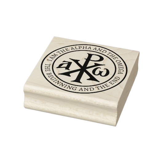 Chi Rho Christogram Rubberstempel (Stempel)