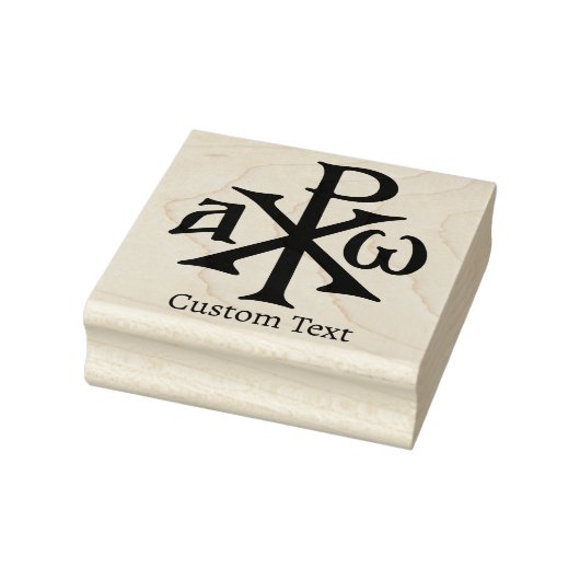 Chi Rho Christogram Rubberstempel (Stempel)
