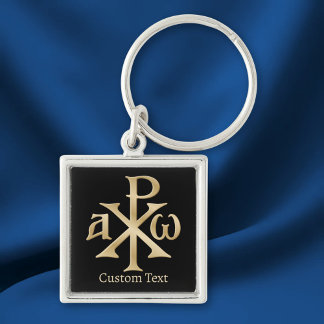 Chi Rho Christogram Sleutelhanger