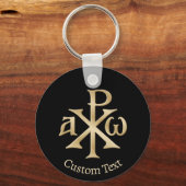Chi Rho Christogram Sleutelhanger (Voorkant)