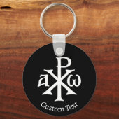Chi Rho Christogram Sleutelhanger (Voorkant)