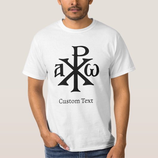 Chi Rho Christogram T-shirt (Voorkant)