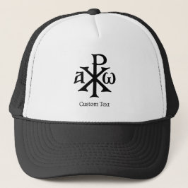 Chi Rho Christogram Trucker Pet