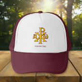 Chi Rho Christogram Trucker Pet