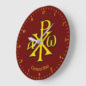 Chi Rho Christogram wandklok (Hoek)