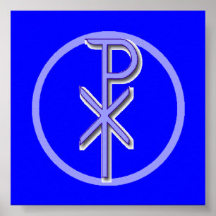CHI-RHO Christus Poster
