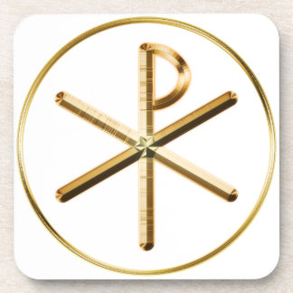 Chi-Rho-gloed Bier Onderzetter