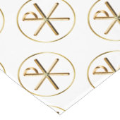 Chi-Rho-gloed Korte Tafelloper (Hoek)