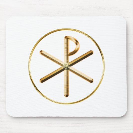 Chi-Rho-gloed Muismat (Voorkant)
