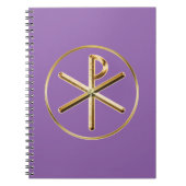 Chi-Rho-gloed Notitieboek (Voorkant)