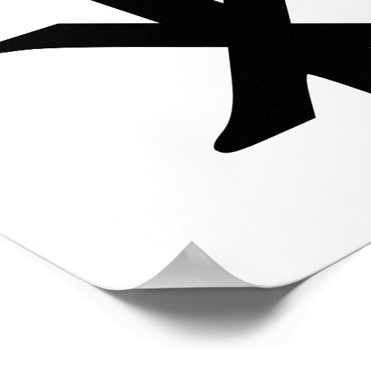 Chi rho - Jesus Poster (Hoek)