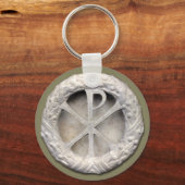 Chi-Rho of het Monogram van Christus Sleutelhanger (Voorkant)