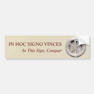 Chi Rho Sign Bumpersticker