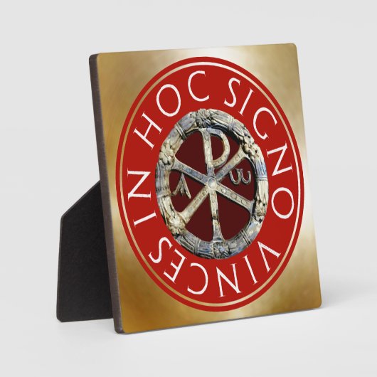 Chi-Rho Sign Fotoplaat (Voorkant)