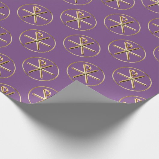 Chi-rho-symbool Cadeaupapier (Hoek)