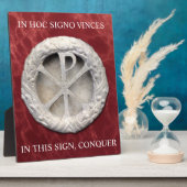 Chi-Rho-symbool Fotoplaat (Zijkant)