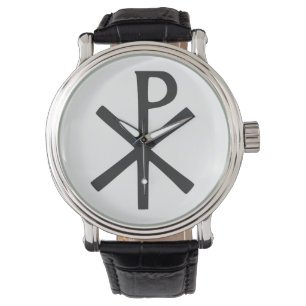 Chi Rho-symbool Horloge