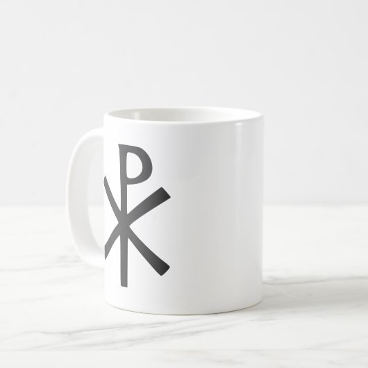 Chi Rho-symbool Koffiemok (Voorkant links)