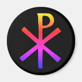 Chi Rho-symbool Magnet (Voorkant)