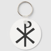 Chi Rho-symbool Sleutelhanger (Voorkant)