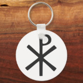 Chi Rho-symbool Sleutelhanger (Voorkant)