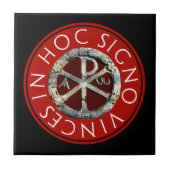 Chi Rho-symbool Tegeltje (Voorkant)