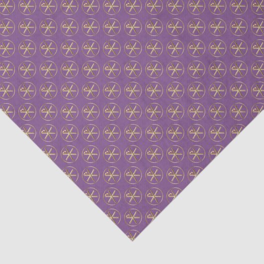 Chi-rho-symbool Tissuepapier (Detail)